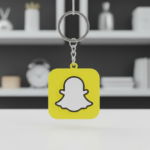 Akıllı NFC Snapchat Anahtarlık - Tek Dokunuşla Arkadaş Ekle