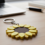 Çiçek Figürlü Akıllı NFC Stand - Dijital Hediye Notu ve Katalog Paneli