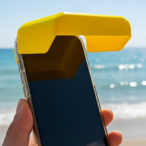 Olafigo Güneşlikli Telefon Siperliği | Parlama Önleyici Ekran Koruyucu