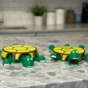 Olafigo Hareketli Kaplumbağa Bardak Altlığı | İnteraktif Masa Aksesuarı